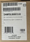 Honeywell Dampsl08x12-b 24v Electric Damper 8x12 New Wholesalers Stock