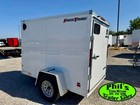 Wells Cargo New 5x8 Enclosed Cargo Trailer Cargo   Enclosed Trailer