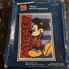 Mickey Unlimited  mickey  Latch Hook Kit  d0016 Caron 20  X 30  New Sealed Rare 