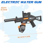 2pk Electric Water Gun Pistol M416 High Powered Squirt Gun For Adults Kids