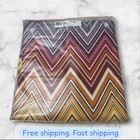 Missoni Milano Trevor Duvet Set Chevron Multicolor 3pc Italy 239x234 New Ship