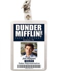 The Office Jim Halpert Dunder Mifflin Id Badge Cosplay Costume Name Tag To-4