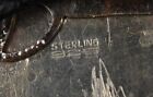 Elegant Sterling Silver Aztec Gemstone Bolo Tie Plaque  83 1g True Stone   Cord