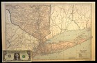 Antique Map Of Long Island Southeastern New York Map State Poughkeepsie Original