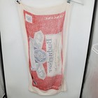 Vintage Genuine Budweiser Beer Red And Blue Beach Towel