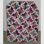 Fragrant Fields Precut Quilt Kit     No Cutting  Just Sew   Go With Amalie Design