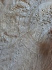 33   x 15    Antique French Normandy Embroidered Lace Runner 19th Century early 20th