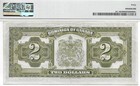 1923 Dominion Of Canada  2 Two Dollars  Black Seal  Dc-26j  Pmg Graded Ef-40