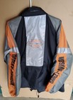 Harley-davidson Motorcycle Light Reflective Rain Jacked W hood 2xl Mens Riding