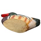 Miniature Hand Painted Wood Duck Decoy Figurine Carved Wooden Waterfowl 3 5 Inch