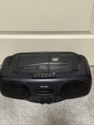 Vintage Sharp Qt-cd44 Boombox Am fm Radio Cd Cassette Player Recorder Read   