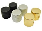 Flat Top Metal Knob With Set Screw  Brass Fits Cts And Alpha Split Shaft Pots