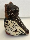 Vtg Clay Flute Owl Handmade Ocarina Folk Wind Instrument Peru Inca Mayan Aztec