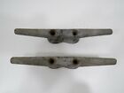 Pair 10 Inch Wilcox Crittenden Cast Iron Boat Dock Cleats Door Handles  d4c335a 