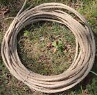 New Rawhide Rope  lariat  Reata  Handmade In Sonora  Mexico  About 62-65 Ft Long