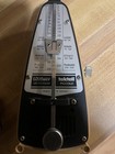 Vintage Wittner Taktell Piccolo Wind-up Metronome Brown W  Germany Works Euc