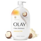 Olay Body Wash For Women  Ultra Moisture Shea Butter Scent  35 Fl Oz