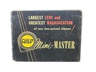 Vintage Guild Mini-master Slide Viewer With Original Box-craftsmen   s Guild 1950s