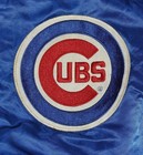 Vintage 80s Chicago Cubs Top Of The Line By Felco Blue Satin Light Jacket Xl