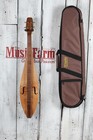 Mcspadden Standard Dulcimer 4 String Flathead Teardrop Dulcimer With Gig Bag
