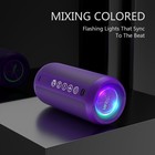 Bluetooth Speaker Portable Ipx7 Waterproof 24w Deep Bass Led Lights 30h Playtime