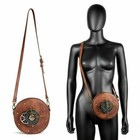 Women s Handbag Medieval Buckle Steampunk Vintage Gear Clock Shoulder Bag Retro