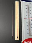 Replacement 20  Thermometer Tube   Wooden Holder For Prestone  gas  Oil Therms