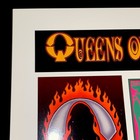 2005 Queens Of The Stone Age Uncut Postcard Proofsheet Poster Signed Emek  37   
