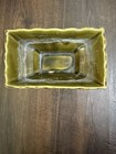 Vintage Green Mccoy Pottery Rectangular Planter Pot Vase Mid-century Modern