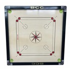 High-quality Wooden Carrom Board With Polished Frame   Smooth Play Surface 32 