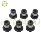 6pcs Ansi Rigid Tap Collet 1 8 -1 2  Adapters Positive Drive Tc312 Quick Change