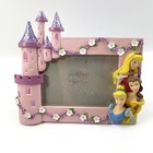 Disney Princess Jerry Leigh Pink Floral Castle Photo Frame Decorative