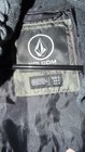Volcom Men   s S Full Zip Hooded Quilted Camo Jacket W  Pockets Gray Green