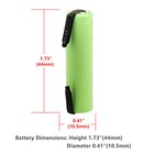 Kastar Battery Ni-mh 1 2v 1000mah Replacement For High Power Static Applications
