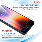 For Iphone Se 3 se 2 7 8 9h Tempered Glass Screen Protector 2 5d Rounded Edges