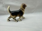 Vintage Beagle Dog Figurine Porcelain Ceramic Hound Japan Style