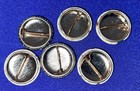 Lot- 6  Vintage 2001-2002 Mark Mothersbaugh  devo  Art Pinback button badge pin