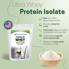 Ultra Whey Protein Isolate Powder - Pure  Unflavored  Unsweetened Whey Protein