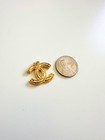 Chanel Vintage Designer Gold Button Stamped 4 Pc Bundle