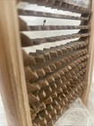 Antique primitive Chinese Style Bamboo Grater - Ginger garlic - Farmhouse Decor