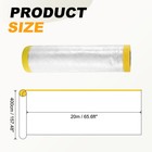 65 6ft X 157 5  Sofa Couch Cover  Furniture Protector With Adhesive Straps