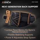 Copper Fit X-back Brace For Lower Back Pain  Lumbar Support  Herniated Disc     