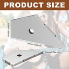 Fret Kisser Fret Leveling Tool Stainless Steel Luthier Tool For Guitar And Bass