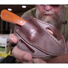 Battlbox Ketchikan By Ross Kommer D2 Steel Fixed Blade Top Grain Leather Sheath