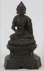 17th Century Chinese Ming Dynasty Bronze Buddha