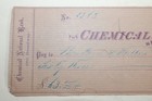 Chemical National Bank Of New York Check Feb 1884