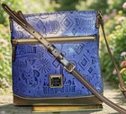 Dooney Bourke Disney Disneyland Diamond 60th Anniversary Mickey Mouse Blue Bag