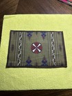 Antique Tobacco Felt  Navajo Native American Design Cigarette Rugs 8 5x6         