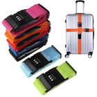 1pcs Adjustable Luggage Straps Combination Safety Suitcase Travel Baggage Belt