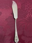 Wallace Rose Point Sterling Silver Flat Handle Master Butter Knife 7  35 20 Gram